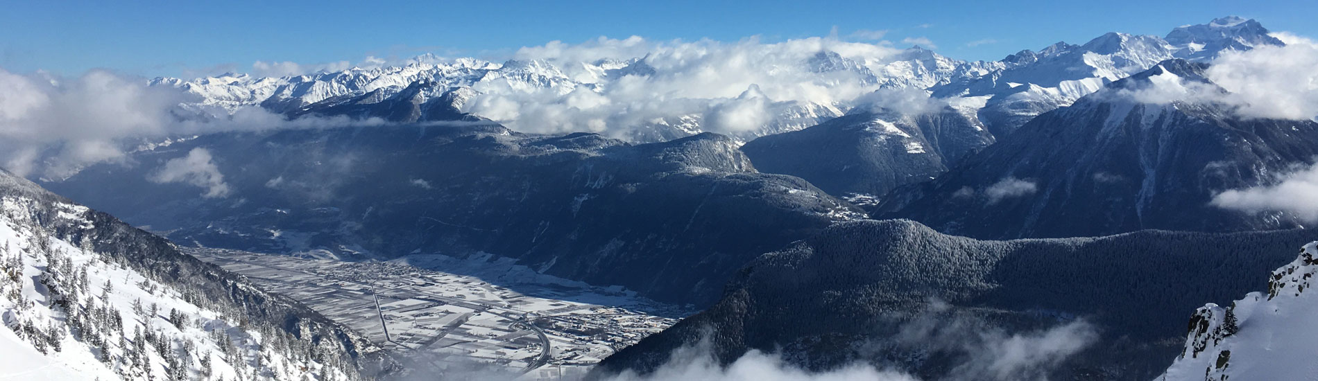 Panorama de la Creusaz